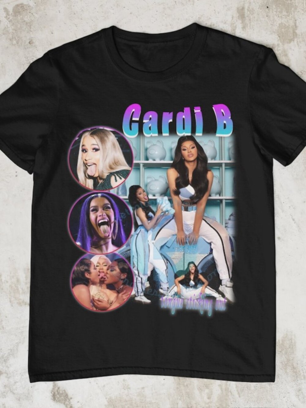 90s Cardi B T-Shirt Unisex Hip Hop Rap Tee